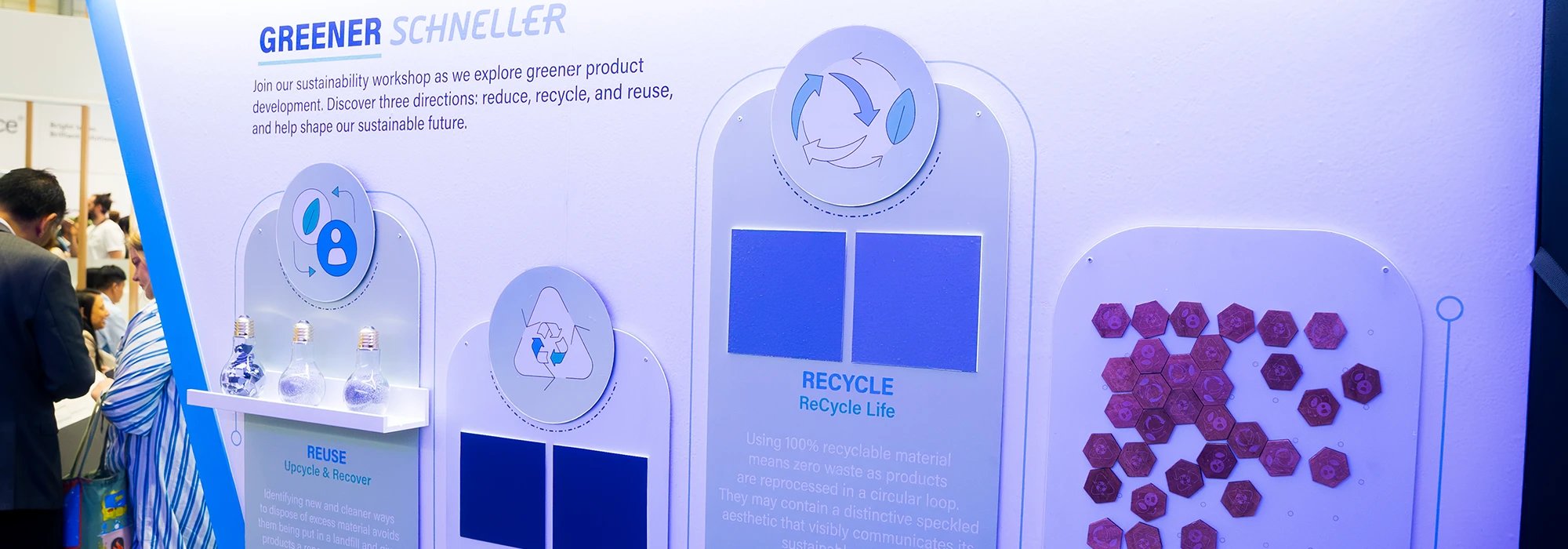 a-information-display-depicting-schneller-sustainability-efforts-and-initiatives-on-a-white-board a-information-display-depicting-schneller-sustainability-efforts-and-initiatives-on-a-white-board